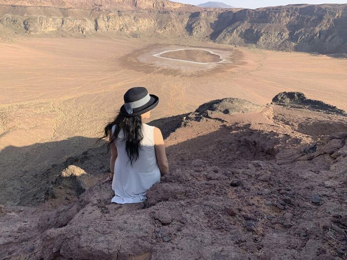 Hutaymah Crater フタイマクレーター サウジアラビアの絶景 Saudi Arabia 世界一周