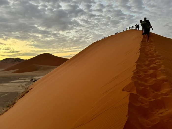 ナミビア Dune45 観光 ランキング 行ってみたい 絶景 ナミブ砂漠 砂丘 デッドフレイ