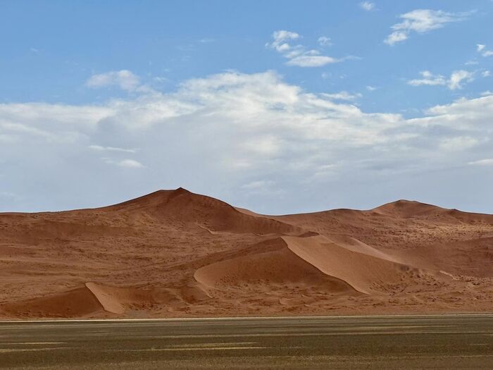 ナミビア Dune45 観光 ランキング 行ってみたい 絶景 ナミブ砂漠 砂丘 デッドフレイ