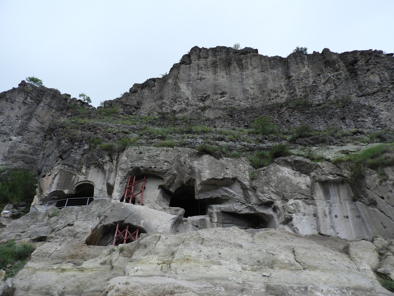 洞窟都市vardzia ジョージアの観光