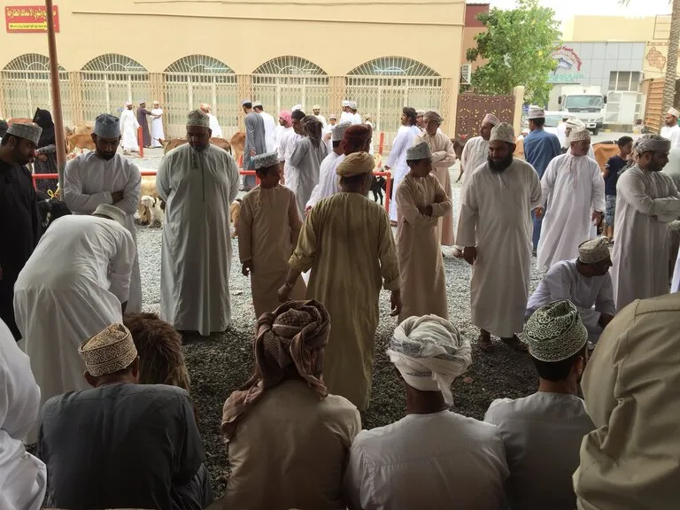 Nizwa Friday Traditional Market 二ズワ砦 オマーンの観光