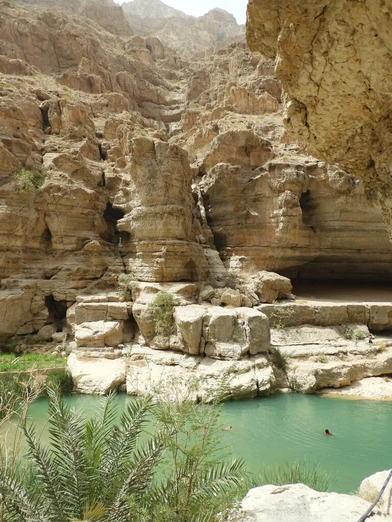 オマーンの観光地Wadi Shab