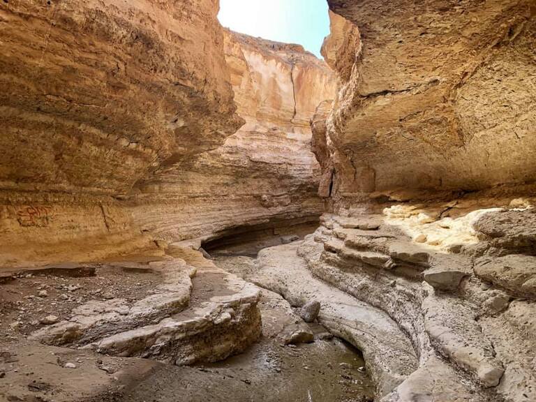 チュニジアの観光 トズール タメルザの峡谷