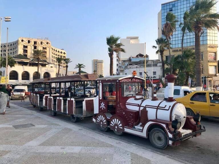 世界遺産 Sousse 路面電車 チュニジアの観光