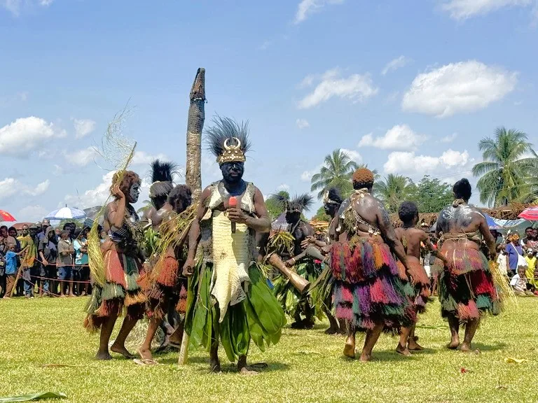 crocodile-festival sepik-river パプアニューギニア 観光 ambunti