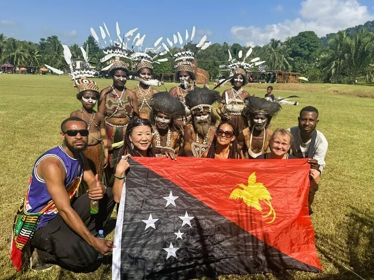 crocodile-festival sepik-river パプアニューギニア 観光 ambunti