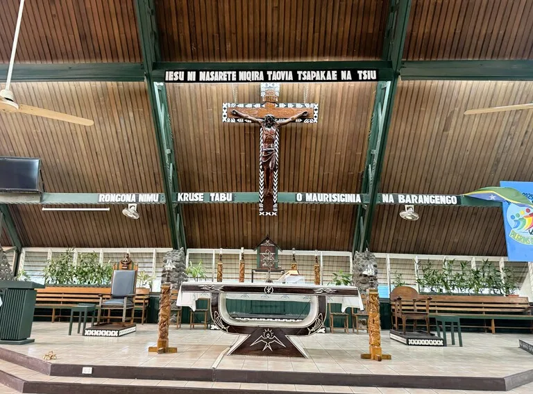 ホニアラのホリー・クロス大聖堂（Holy Cross Cathedral in Honiara, Solomon Islands）