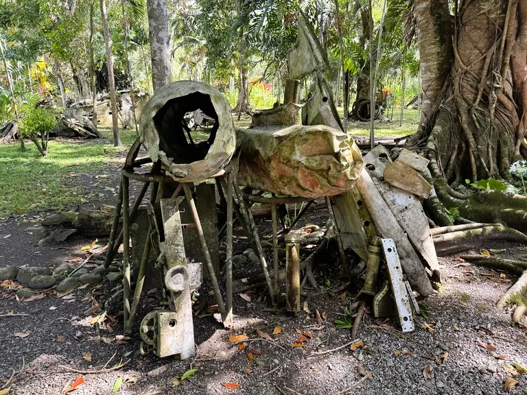 Vilu-Military-Museum ソロモン諸島 観光 ホニアラ 戦地跡