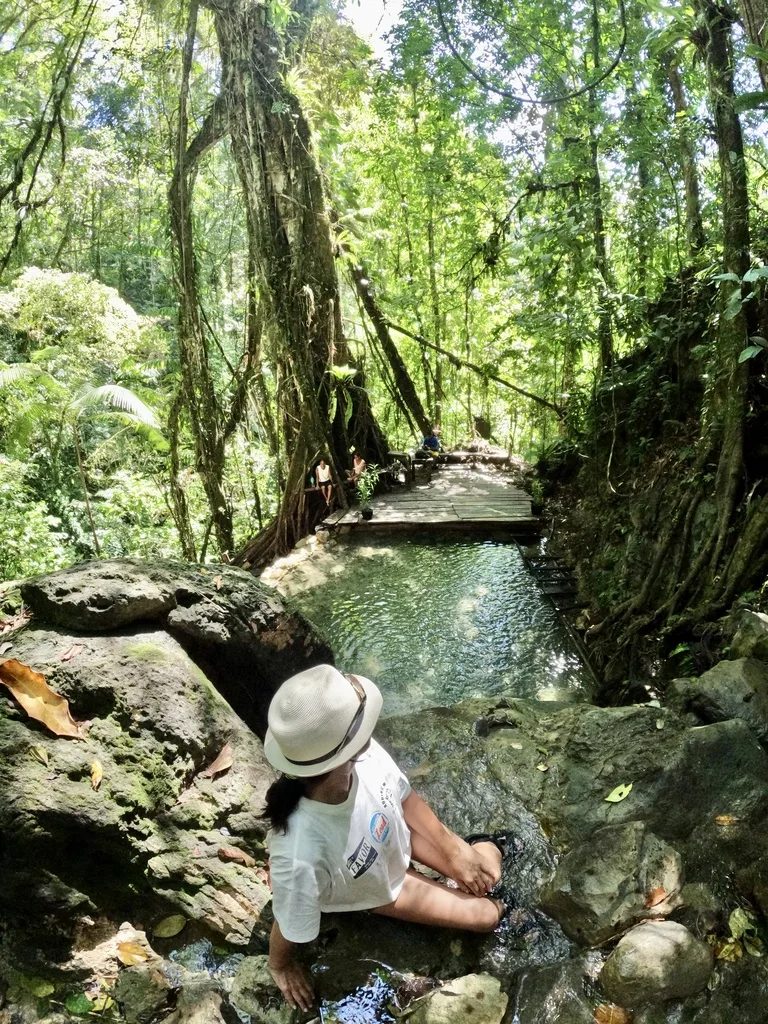 ソロモン諸島マライタ島にあるHaodaikirio Cascade