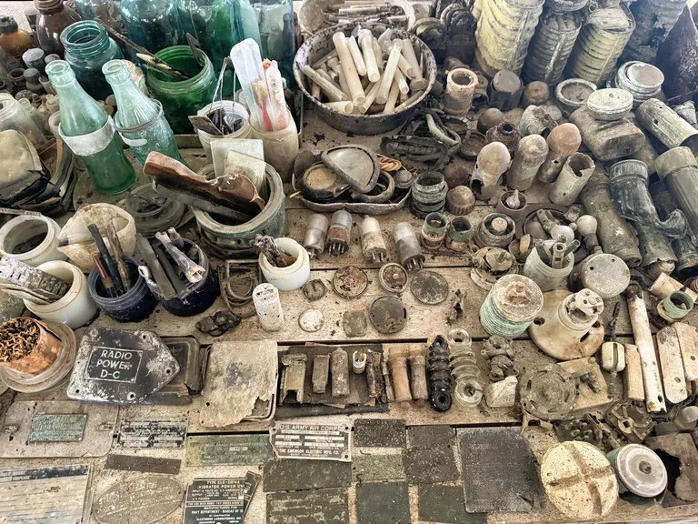 peter-Joseph-war-museum ソロモン諸島 観光 ムンダ 第二次世界大戦 遺留品 博物館