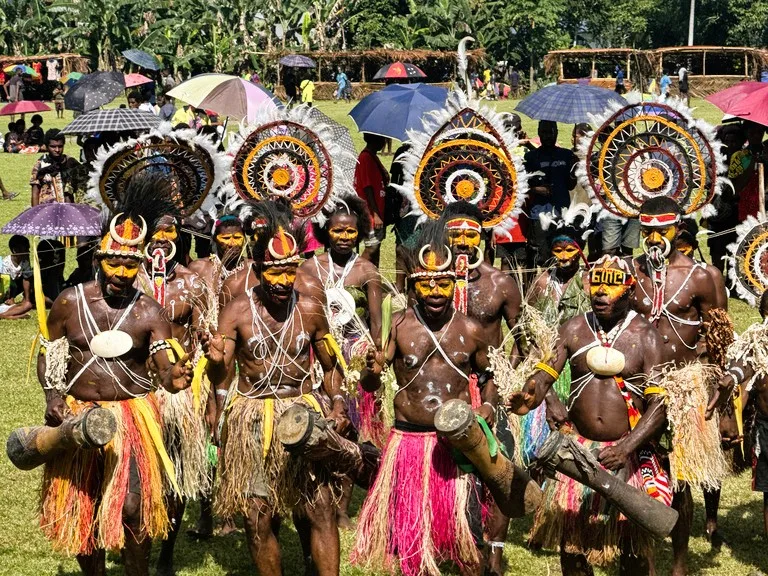 Sepik-River Crocodile-Festival パプアニューギニア Wewak 観光