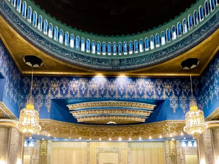 クウェートにあるGrand Mosque of Kuwait の内観