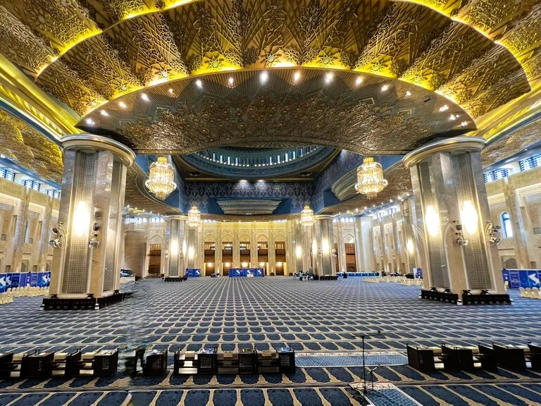 クウェートにあるGrand Mosque of Kuwait の内観