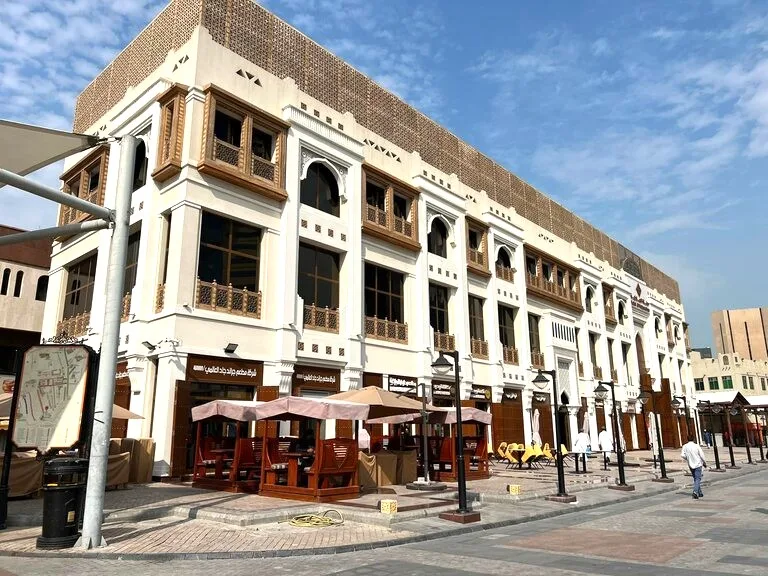 クウェートのスーク・ムバラクィヤ(Souq Mubarakiya)の通り