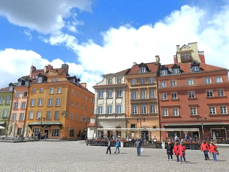 ポーランドの世界遺産ワルシャワ歴史地区