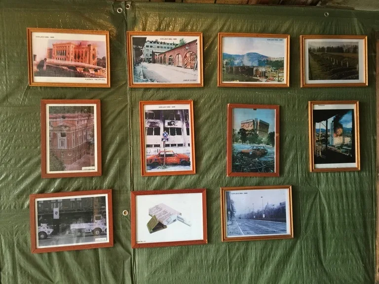 トンネル博物館の展示物