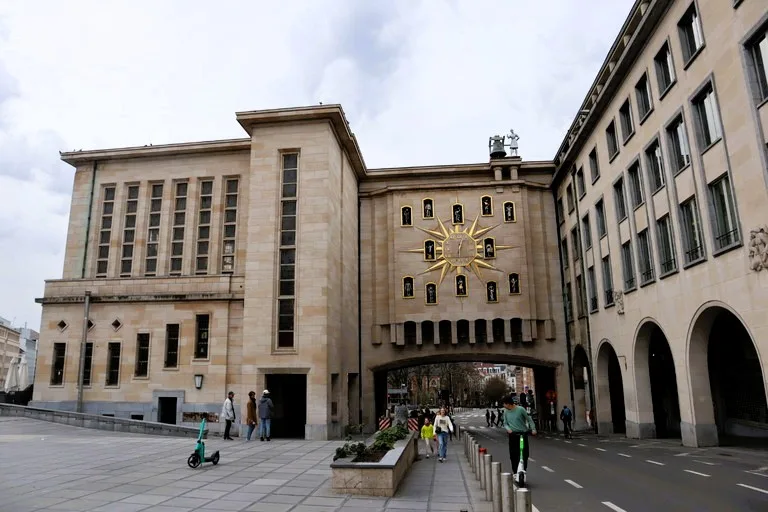 ブリュッセルにある芸術の丘のカリヨン（Carillon Of The Mount Of The Arts）