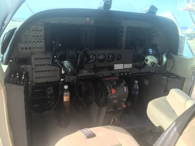 セスナ機の計器