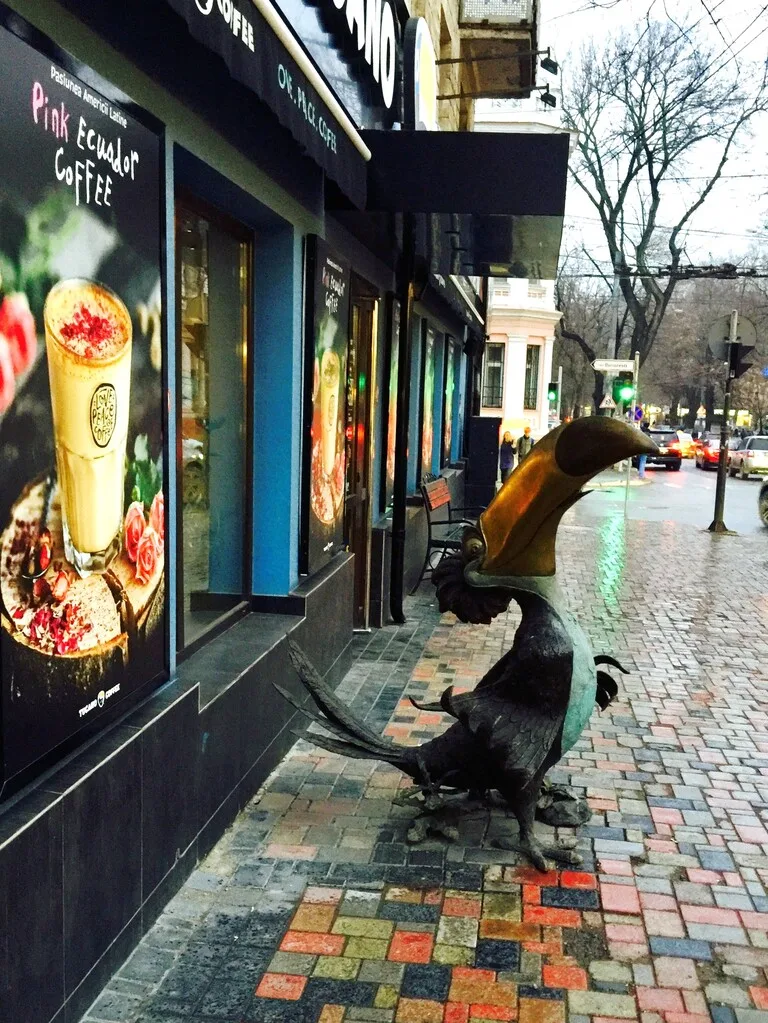 モルドバの首都キシナウの街の風景
