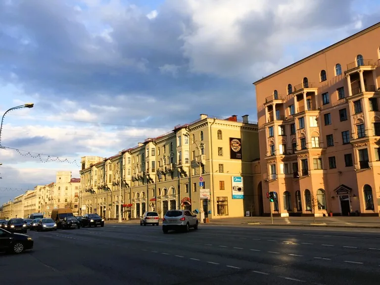 ミンスクの街並み