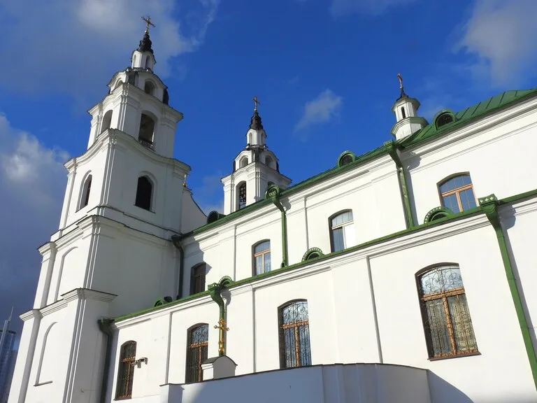 ベラルーシの首都ミンスクにある聖霊大聖堂（Holy Spirit Cathedral）