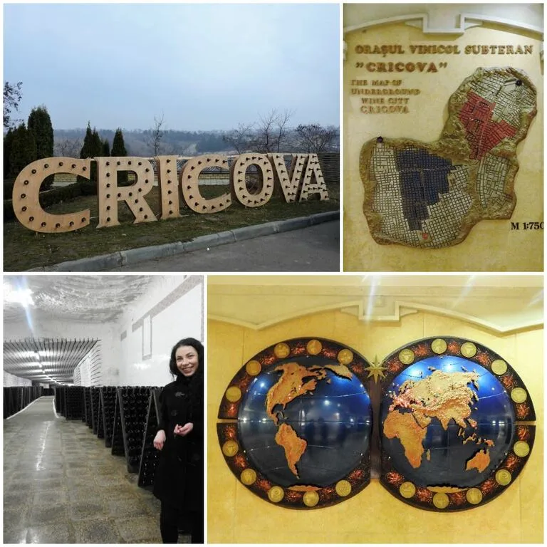 モルドバのクリコバワイナリー（Cricova Winery）のロゴ