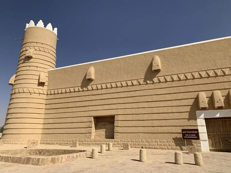 サウジアラビアの観光 リヤド郊外にあるアル・ジェライシー城（Al Jeraisy Castle）