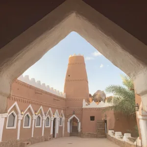 サウジアラビアの観光 リヤド郊外にある文化遺産ウシャイガー（heritage village of Ushaiger）