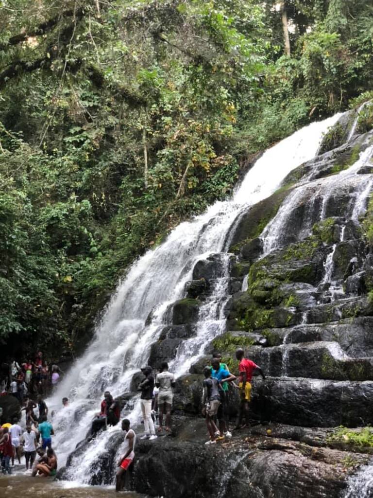 コートジボワール Ivory coast 観光 世界一周 海外旅行 MAN マンの滝