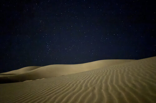 アルジェ観光 Taghit 砂漠の星空