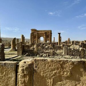 アルジェリアの観光 Batna 世界遺産Timgad