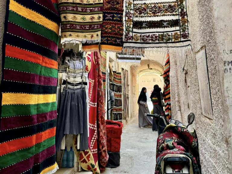 アルジェリアの観光地 ユネスコ世界遺産ムザブの谷 ガルダイア スーク Ghardaia market