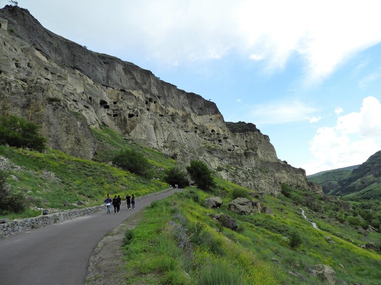 洞窟都市vardzia ジョージアの観光