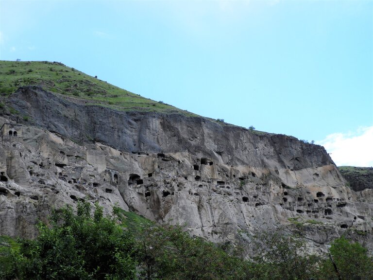 洞窟都市vardzia ジョージアの観光