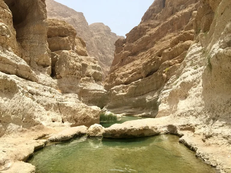 オマーンの観光地Wadi Shab