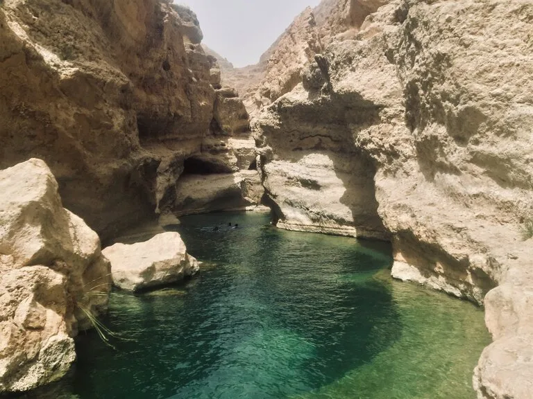 オマーンの観光地Wadi Shab