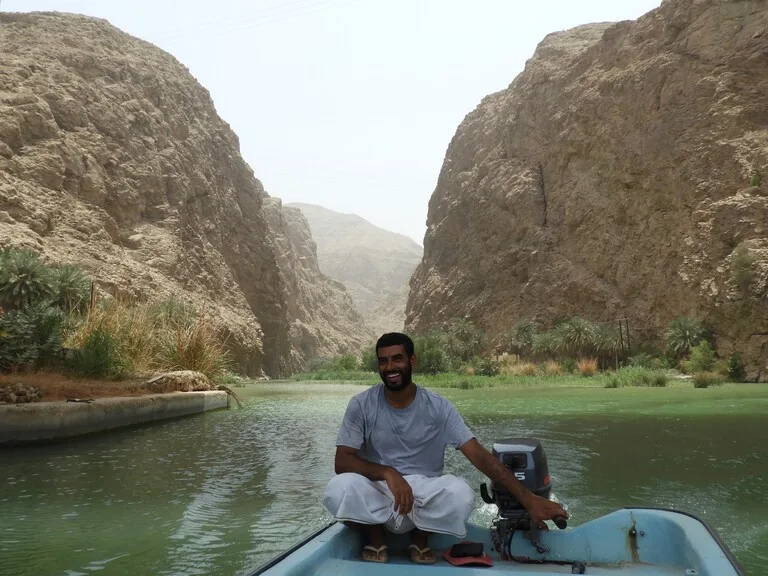 オマーンの観光地Wadi Shab