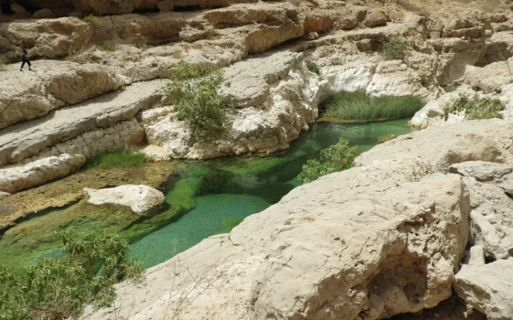 オマーンの観光地Wadi Shab