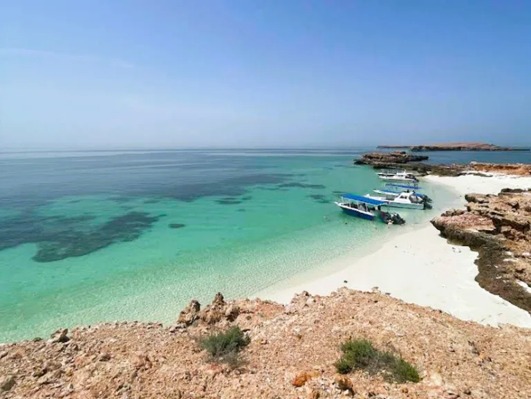 オマーンの首都マスカット近郊にある諸島