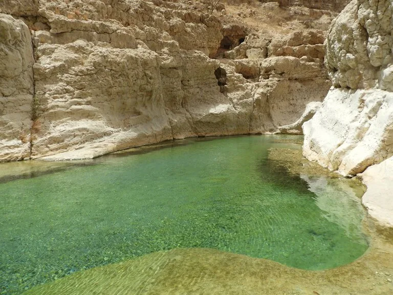 オマーンの観光地Wadi Shab