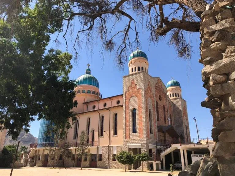 エリトリアの観光 ケレンのSt. Antonio Cathedral