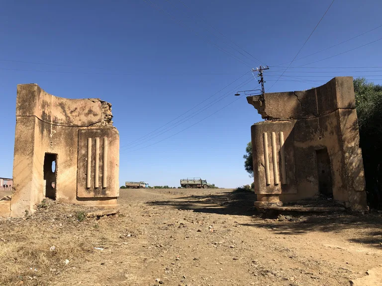 エリトリア・メンデフェラの観光 アクスム文明の古代遺跡