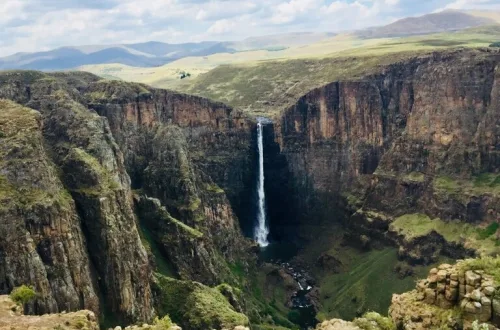 Maletsunyane Falls レソトの観光