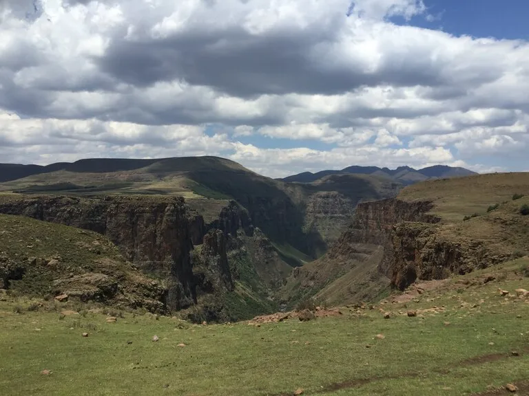 Maletsunyane Falls レソトの観光