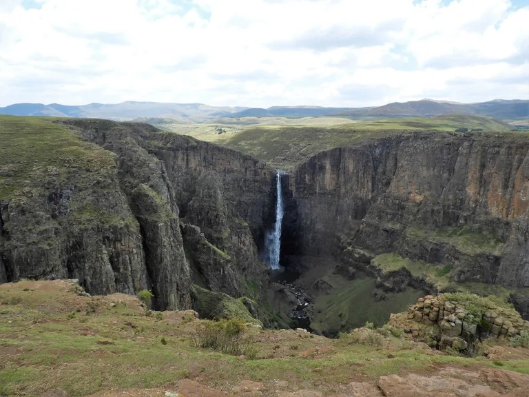 Maletsunyane Falls レソトの観光