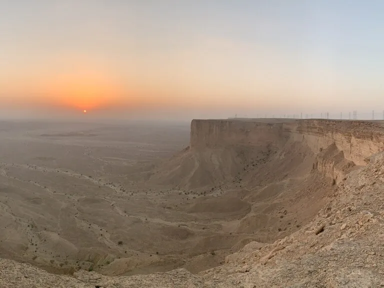 世界の果て サウジアラビアの観光