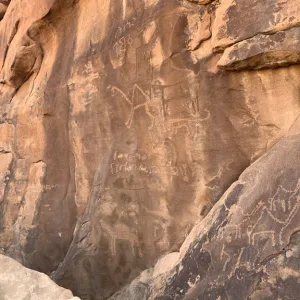 Jubbah Rock Art ハイ―ル地方の岩絵 サウジアラビアの観光