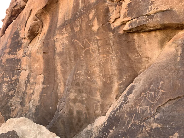 Jubbah Rock Art ハイ―ル地方の岩絵 サウジアラビアの観光