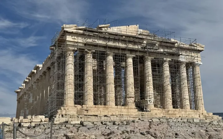 ギリシャの観光 アテネ共通券 パルテノン神殿