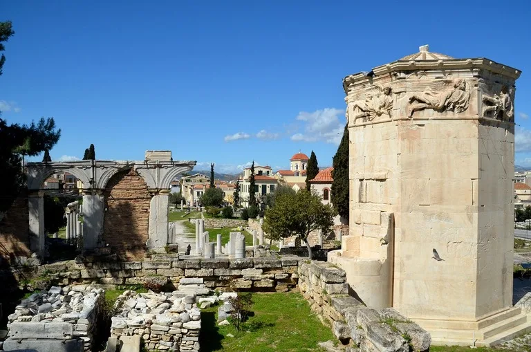 ローマン・アゴラ アテネ 観光 ギリシャ